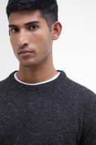 Barbour Tisbury Crew Neck Jumper - Black