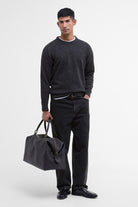 Barbour Tisbury Crew Neck Jumper - Black