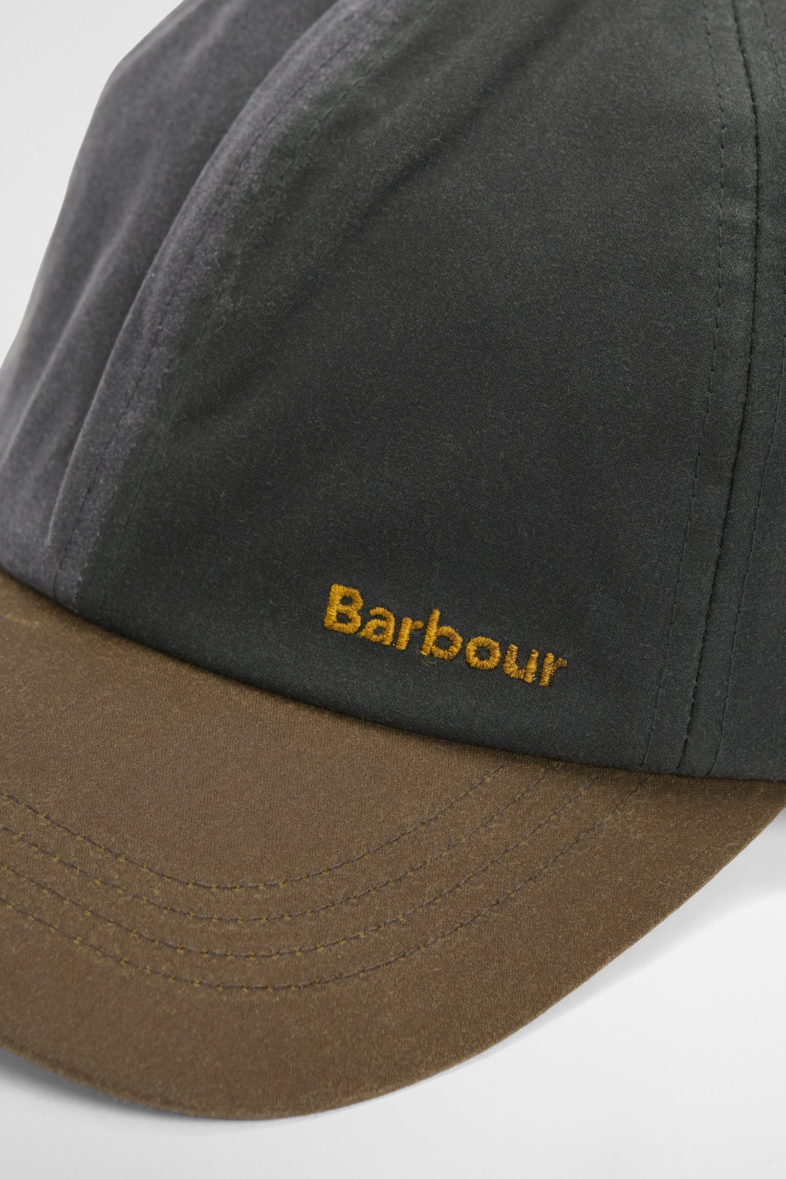Barbour Transport Patchwork Waxed Cap - Sage/Beech/Bordeaux LHA0656_SG51_OS