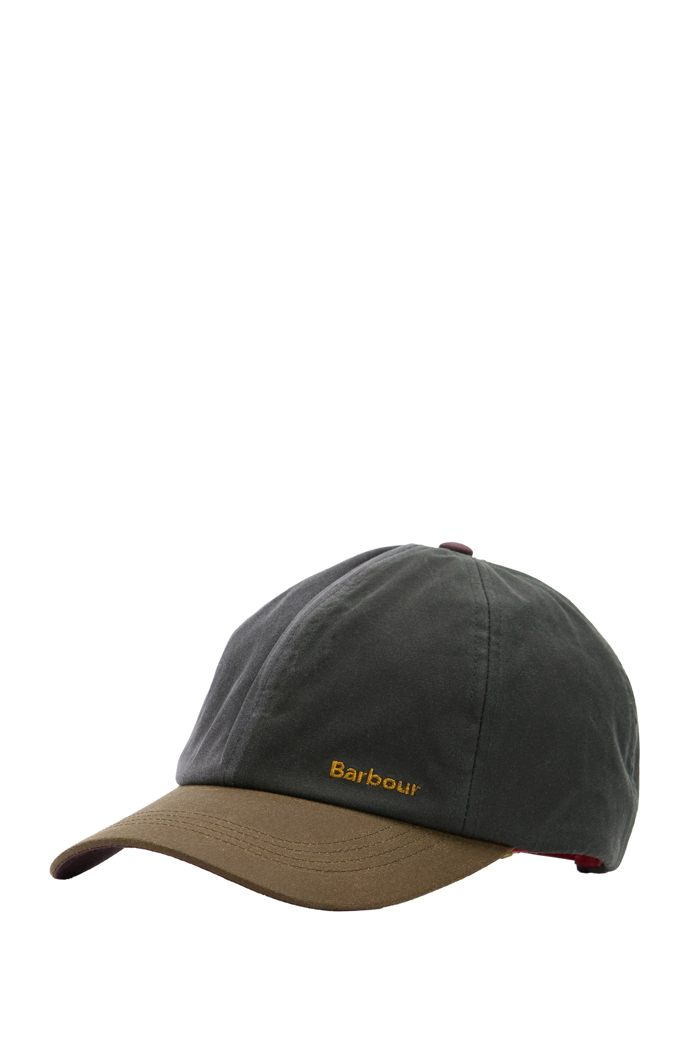 Barbour Transport Patchwork Waxed Cap - Sage/Beech/Bordeaux LHA0656_SG51_OS