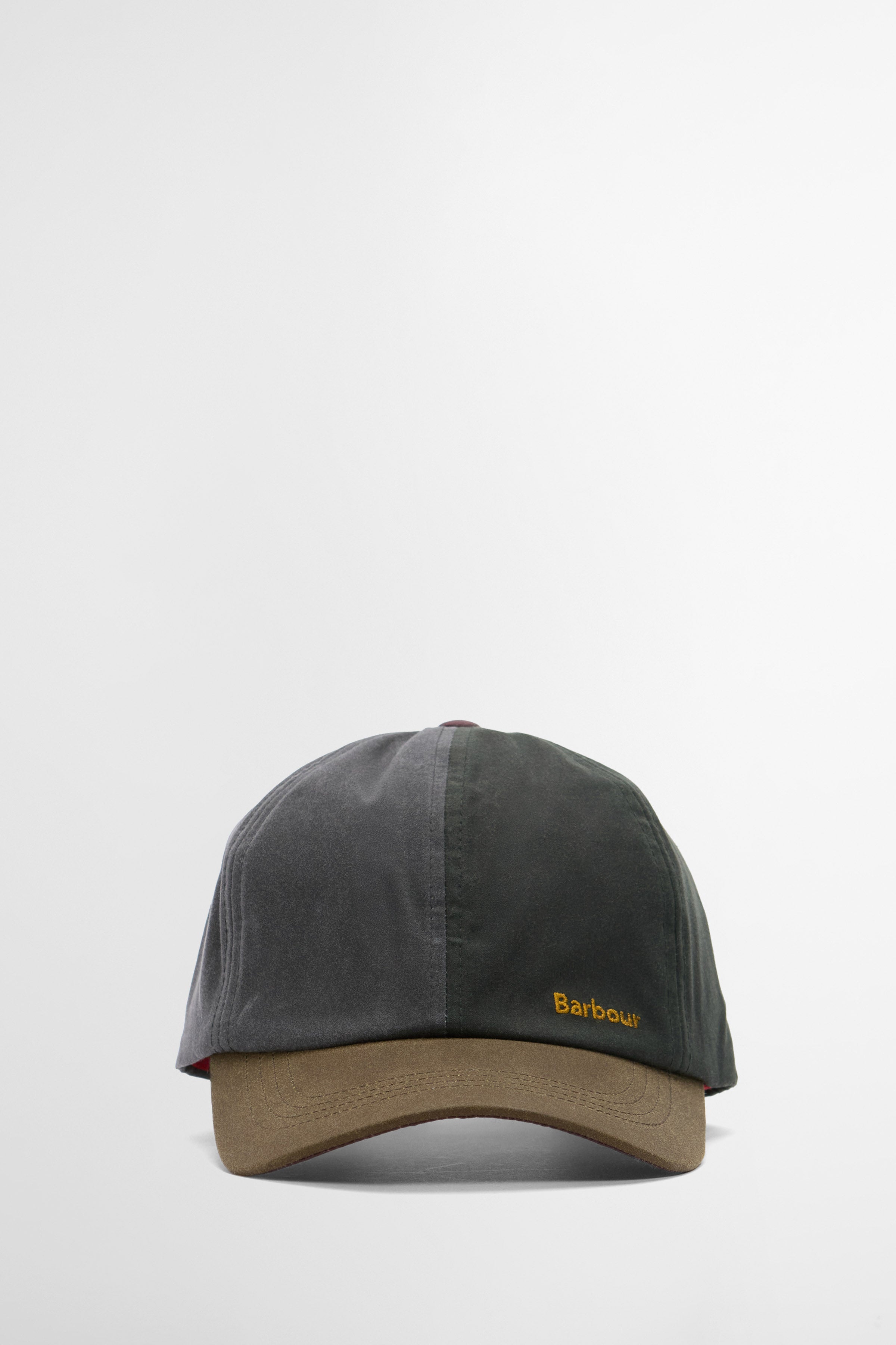 Barbour Transport Patchwork Waxed Cap - Sage/Beech/Bordeaux LHA0656_SG51_OS