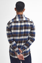 Barbour Valley Tailored Brushed Cotton Shirt - Ecru