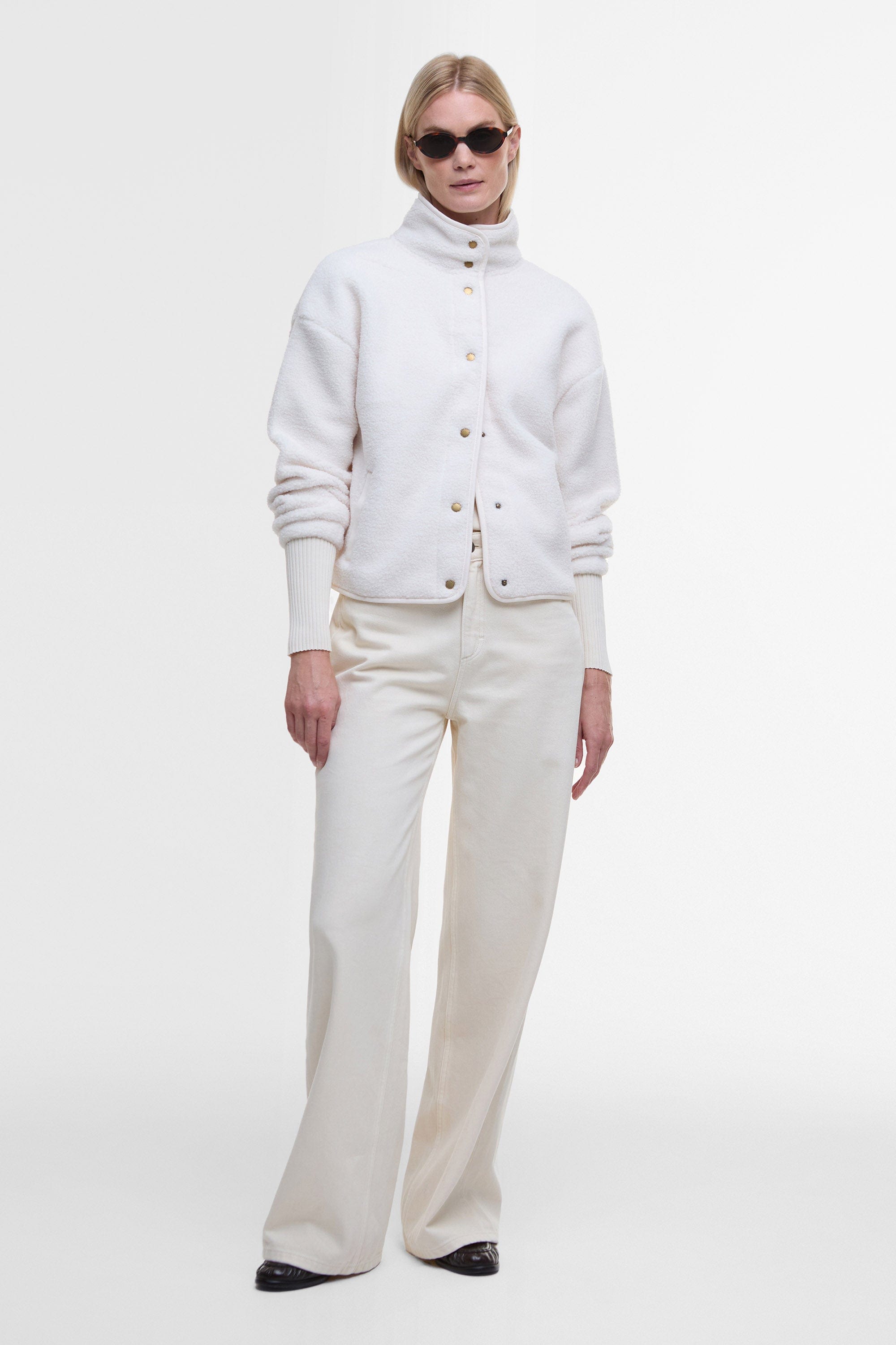 Barbour Violetta Fleece - Ecru