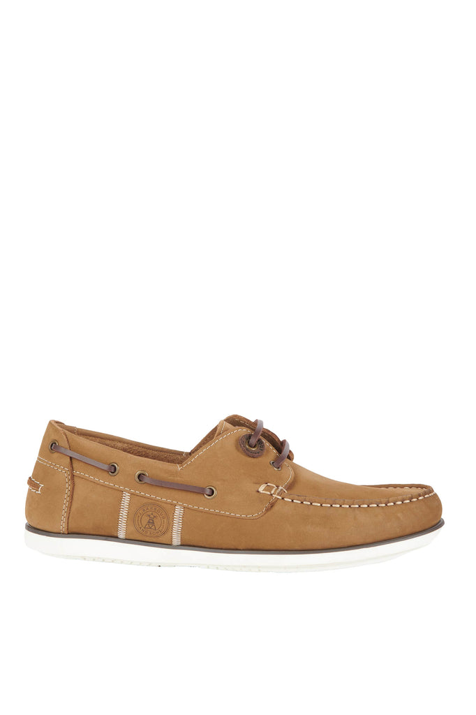 Barbour Wake Boat Shoes - Russet