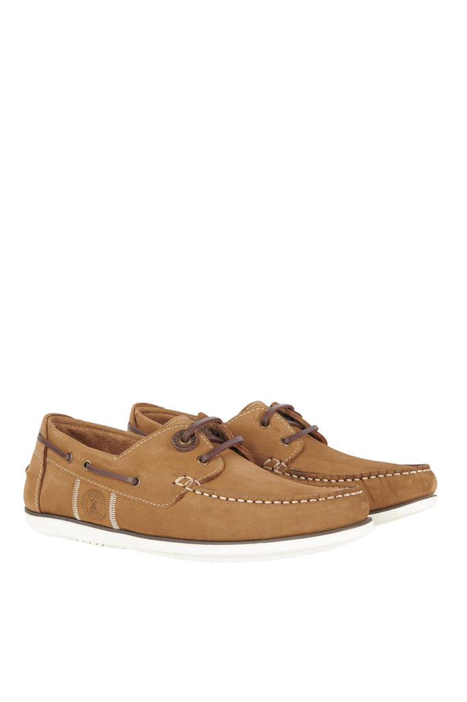 Barbour Wake Boat Shoes - Russet