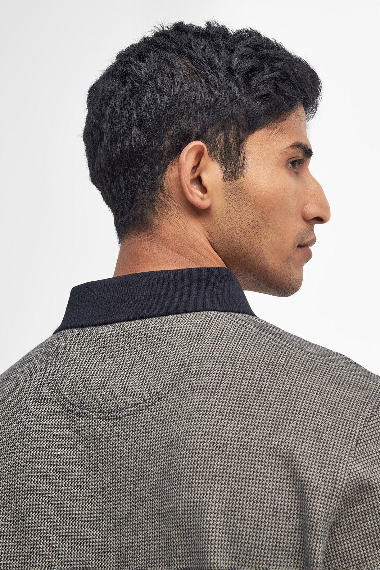 Barbour Walkford Long Sleeve Tailored Polo Shirt - Black