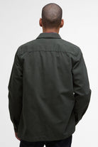 Barbour Washed Cotton Tailored Overshirt - Forest