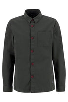 Barbour Washed Cotton Tailored Overshirt - Forest