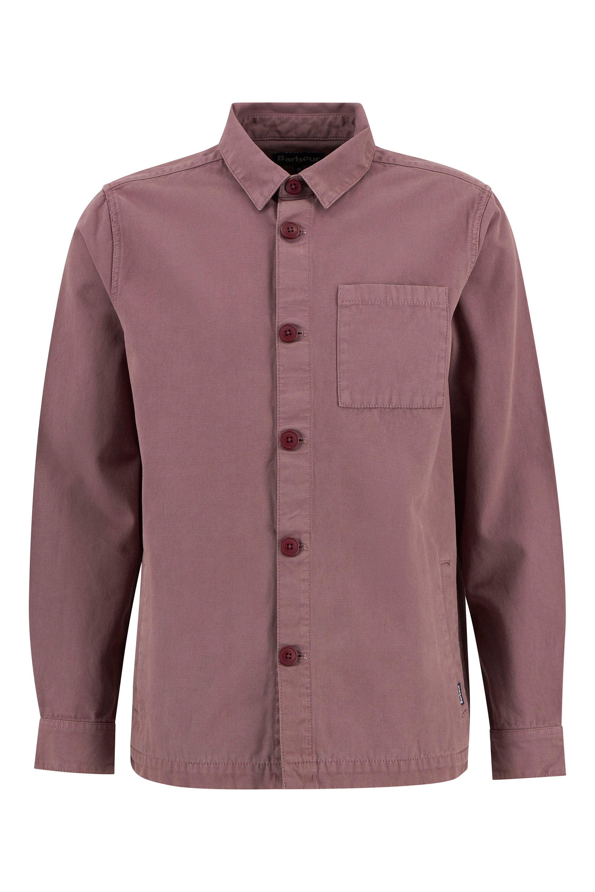 Barbour Washed Overshirt - Peppercorn