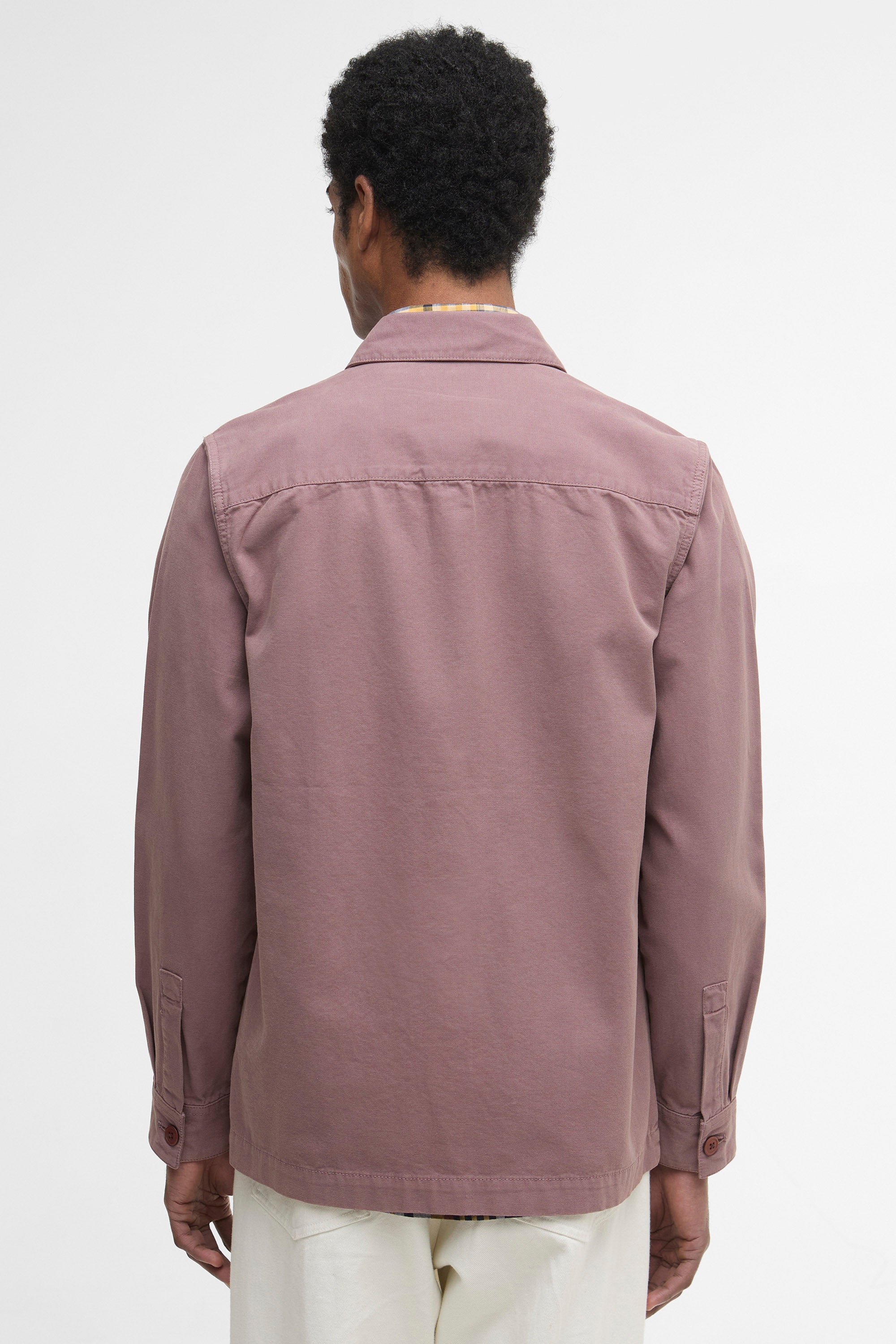 Barbour Washed Overshirt - Peppercorn