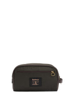 Barbour Wax Washbag - Olive/Beacon MAC0404_OL51_OS