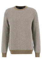 Barbour Wells Crew Neck Jumper - Washed Stone