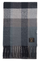 Barbour Westerdale Check Scarf - Dark Slate/Smoke USC0391_GY91_OS