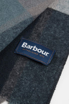 Barbour Westerdale Check Scarf - Dark Slate/Smoke USC0391_GY91_OS