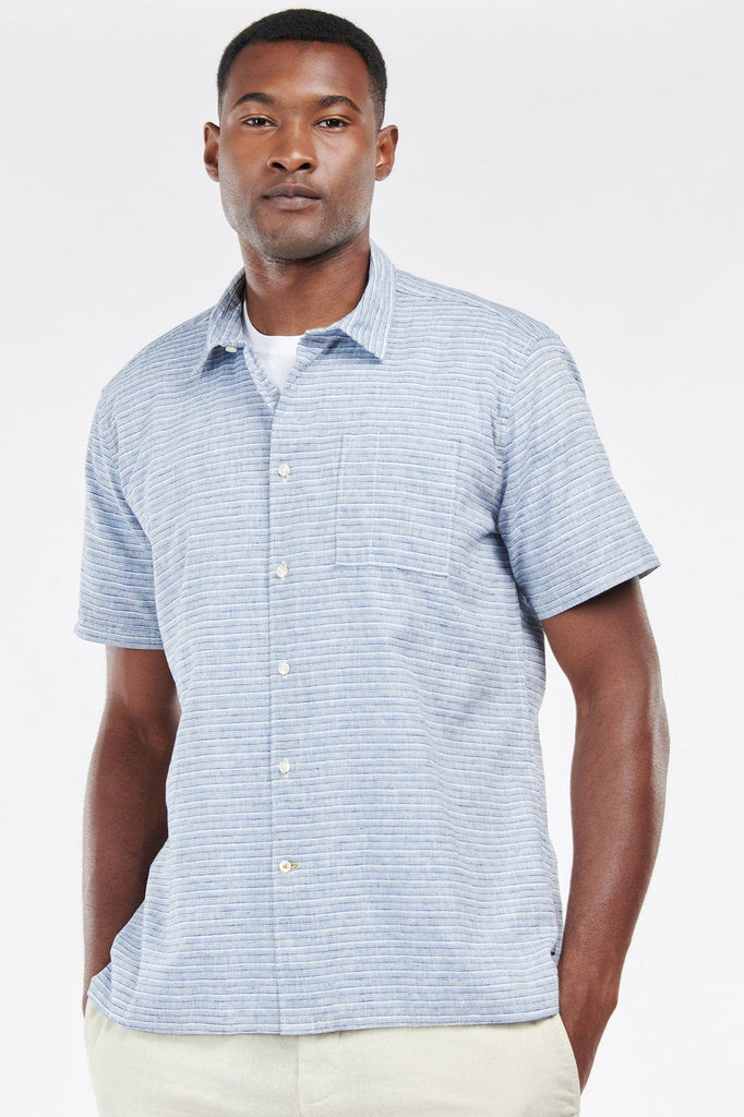 Barbour Whitehaven Tailored Shirt - Blue