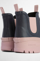 Barbour Womens Nimbus Chelsea Wellington Boots - Dusky Grey/Gardenia Pink
