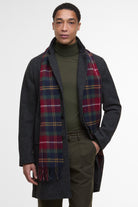 Barbour Wool & Cashmere Scarf - Winterberry Tartan USC0002_TN69_OS