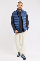 Bermudes Horsbord Water-Repellent Quilted Gilet - Atlantique