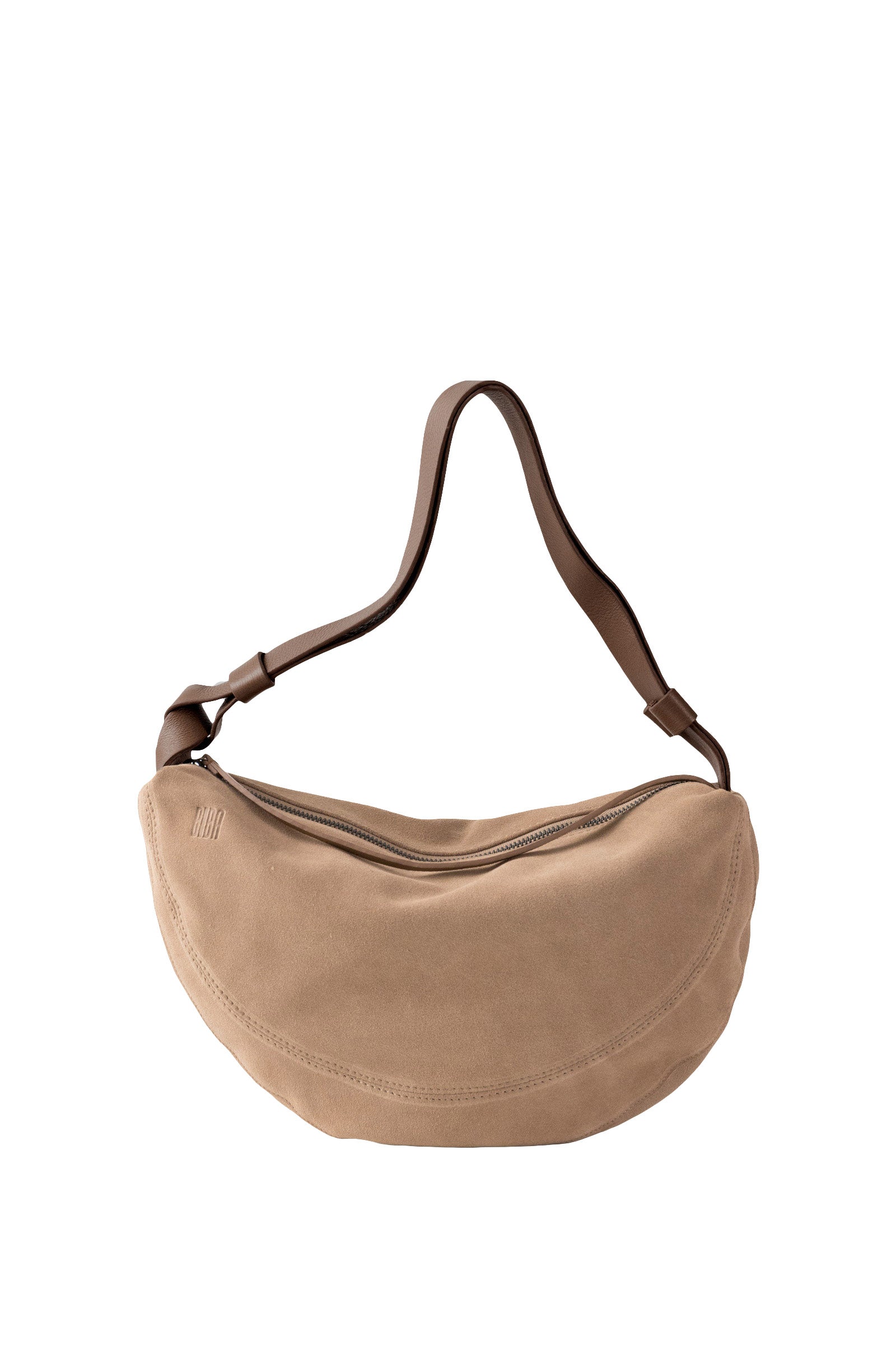 BIBA Beaver Suede Crossbody Bag - Taupe BEV3L_TAUPE_OS