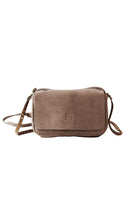 BIBA Bewton Suede Crossbody Bag - Taupe BET12L_TAUPE_OS