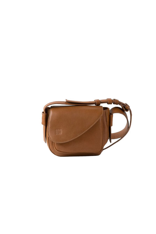 BIBA Blunt Leather Cross Body Bag - Tan BLT1L_TAN_OS