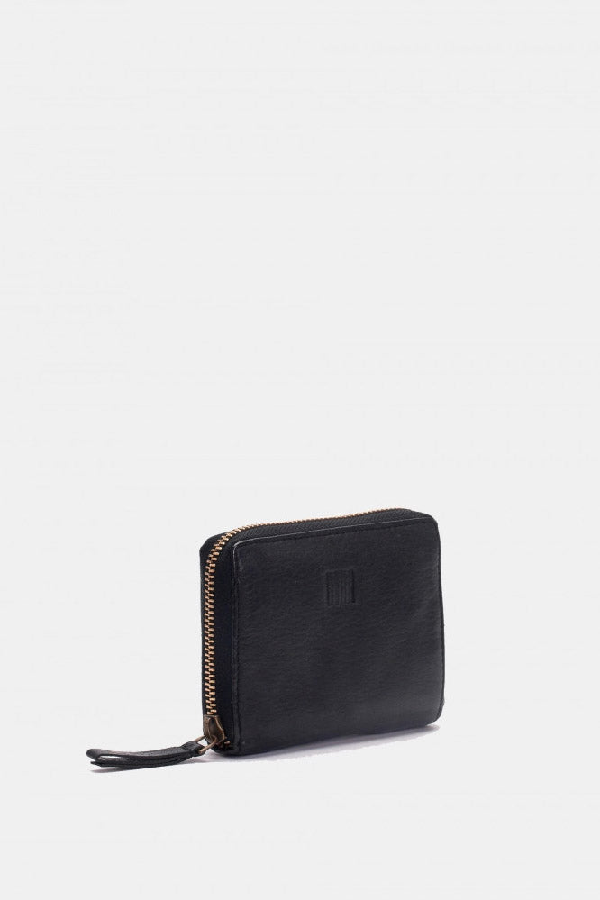 BIBA Boston Leather Purse - Black BT11_BLACK_OS