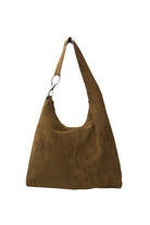 BIBA Jackpot Water Repellent Leather Suede Shoulder Bag - Khaki JAP2L_KHAKI_OS