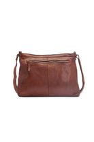 BIBA Kansas Woven Leather Crossbody Bag - Tan KA2_TAN_OS