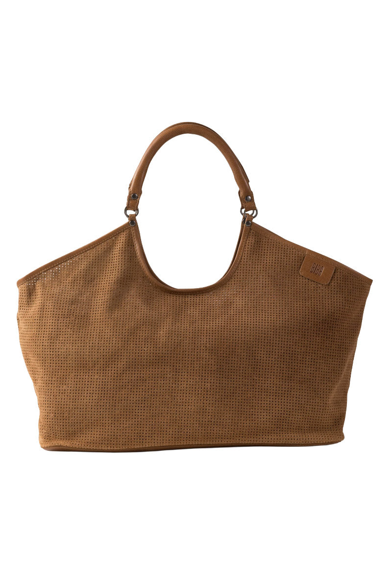 BIBA Latah Suede Shoulder Bag - Taupe LAH1L_TAUPE_OS