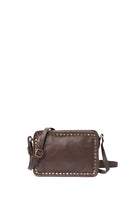 BIBA Rockwall Studded Cross Body Bag - Dark Brown RAL1L_DBROWN_OS