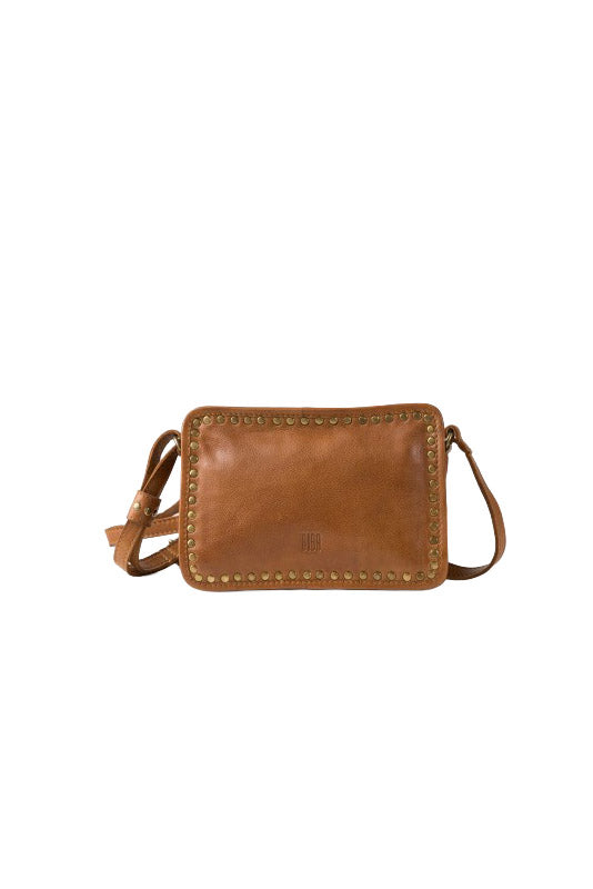 BIBA Rockwall Studded Cross Body Bag - Tan RAL1L_TAN_OS