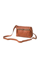 BIBA Small Kansas Woven Leather Crossbody Bag - Tan KA27_TAN_OS