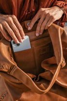BIBA Stockton Leather Braided Detail Shoulder Bag - Tan STT1L_TAN_OS