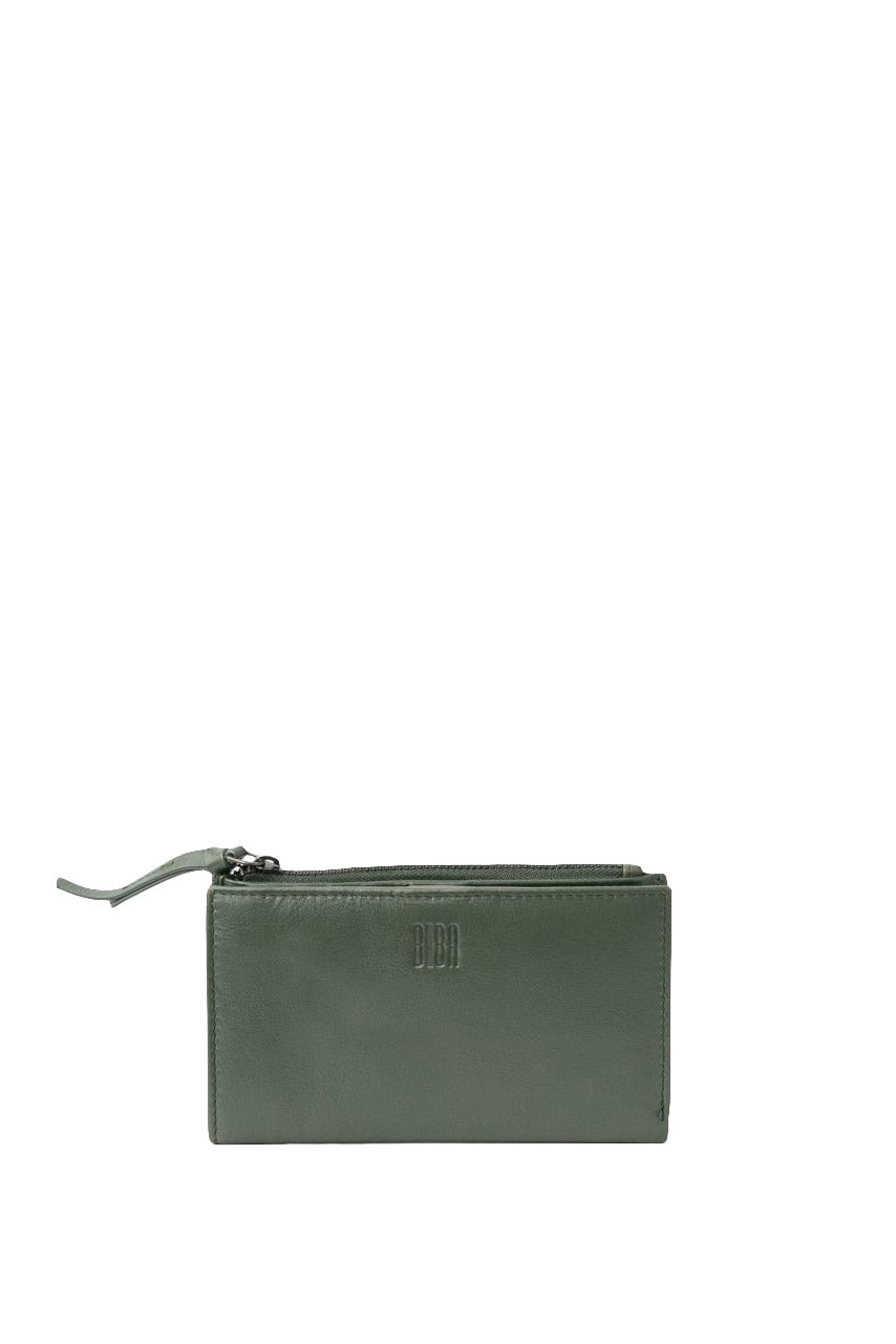 BIBA Valley Leather Purse - Dark Green VAW3L_DGREEN_OS