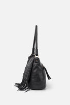 BIBA Varney Fringe Flap Bag - Black VAR1L_BLACK_OS