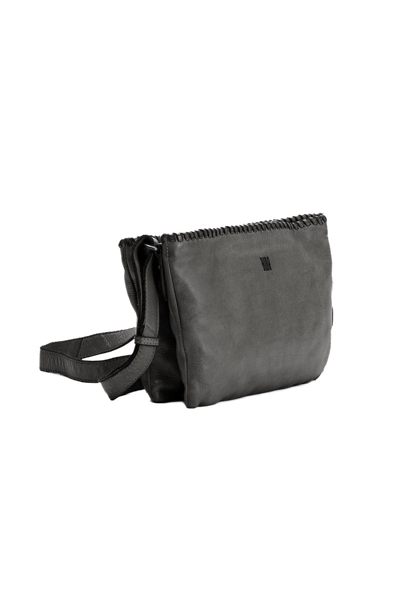 BIBA Winnona Dual Compartment Leather Crossbody Bag - Black WIN6L_BLACK_OS