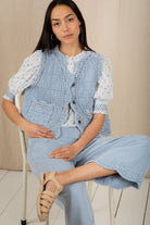 Bonte Aide Trouser - Ice Blue