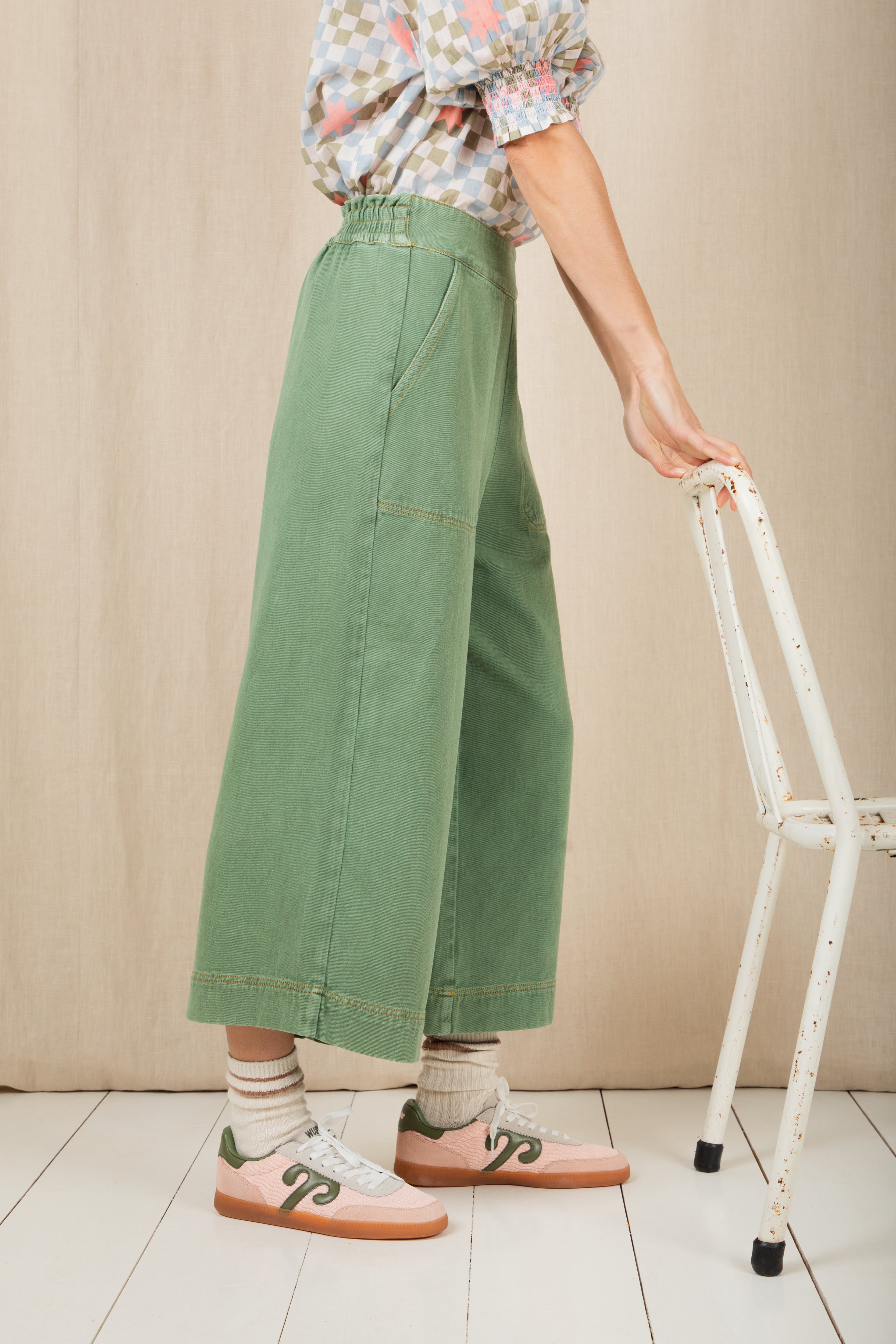 Bonte Bijou Trouser - Fern
