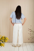 Bonte Flora Top - Blue