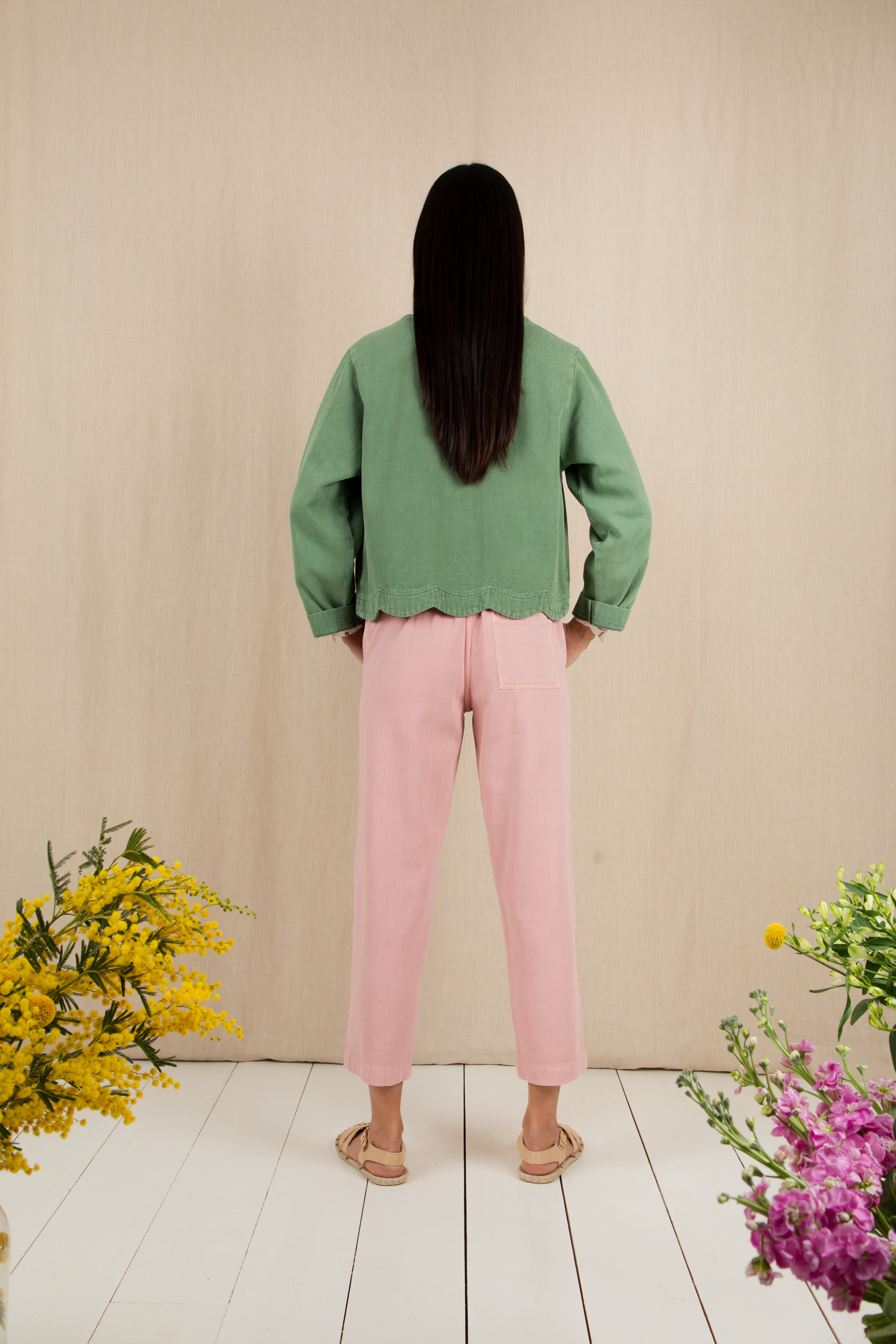 Bonte Marie Jacket - Fern