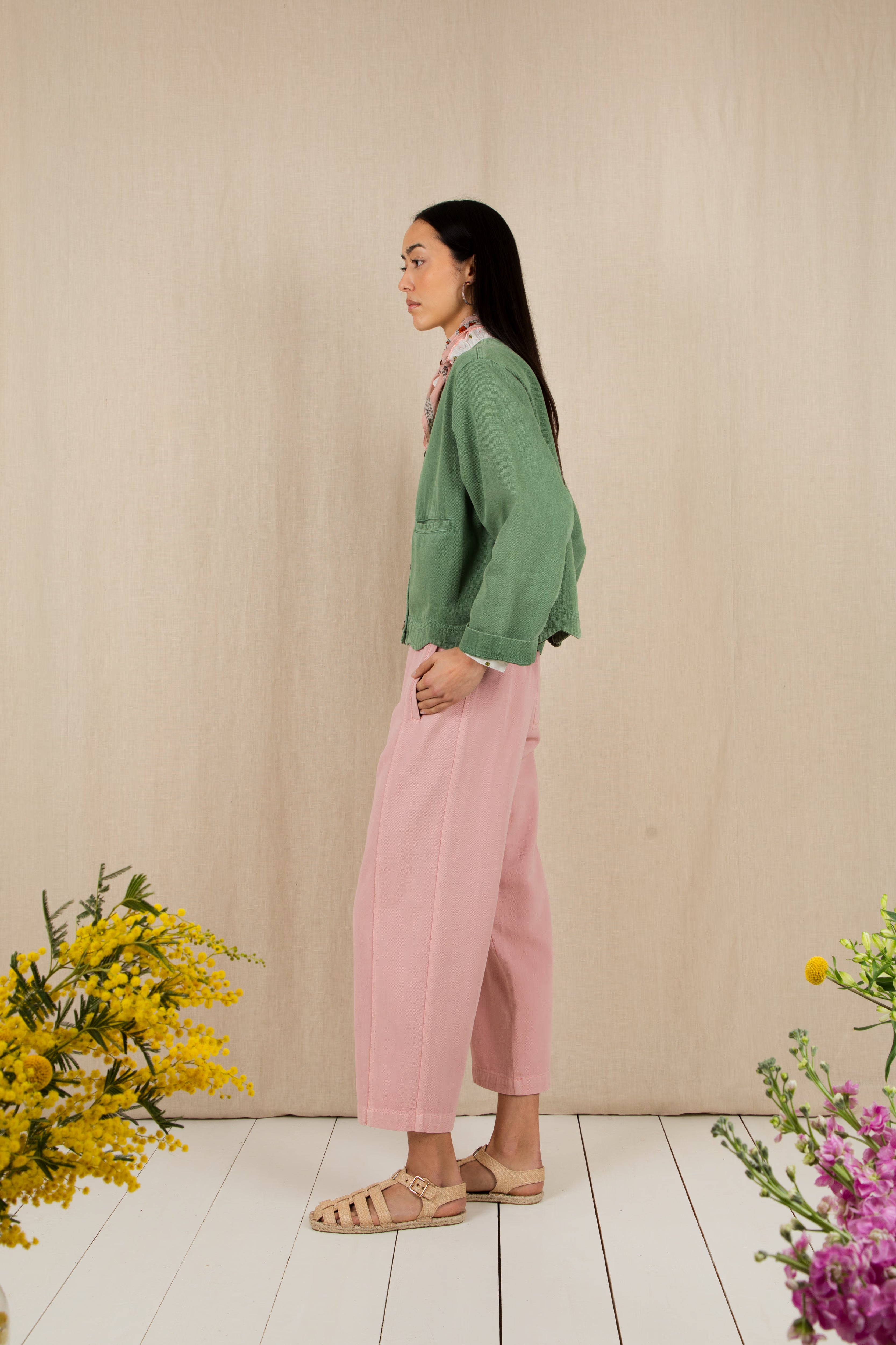 Bonte Marie Jacket - Fern