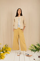 Bonte Vida Reversible Jacket - Navy/Lemon Zest