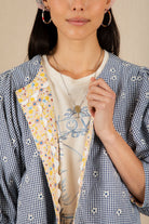 Bonte Vida Reversible Jacket - Navy/Lemon Zest