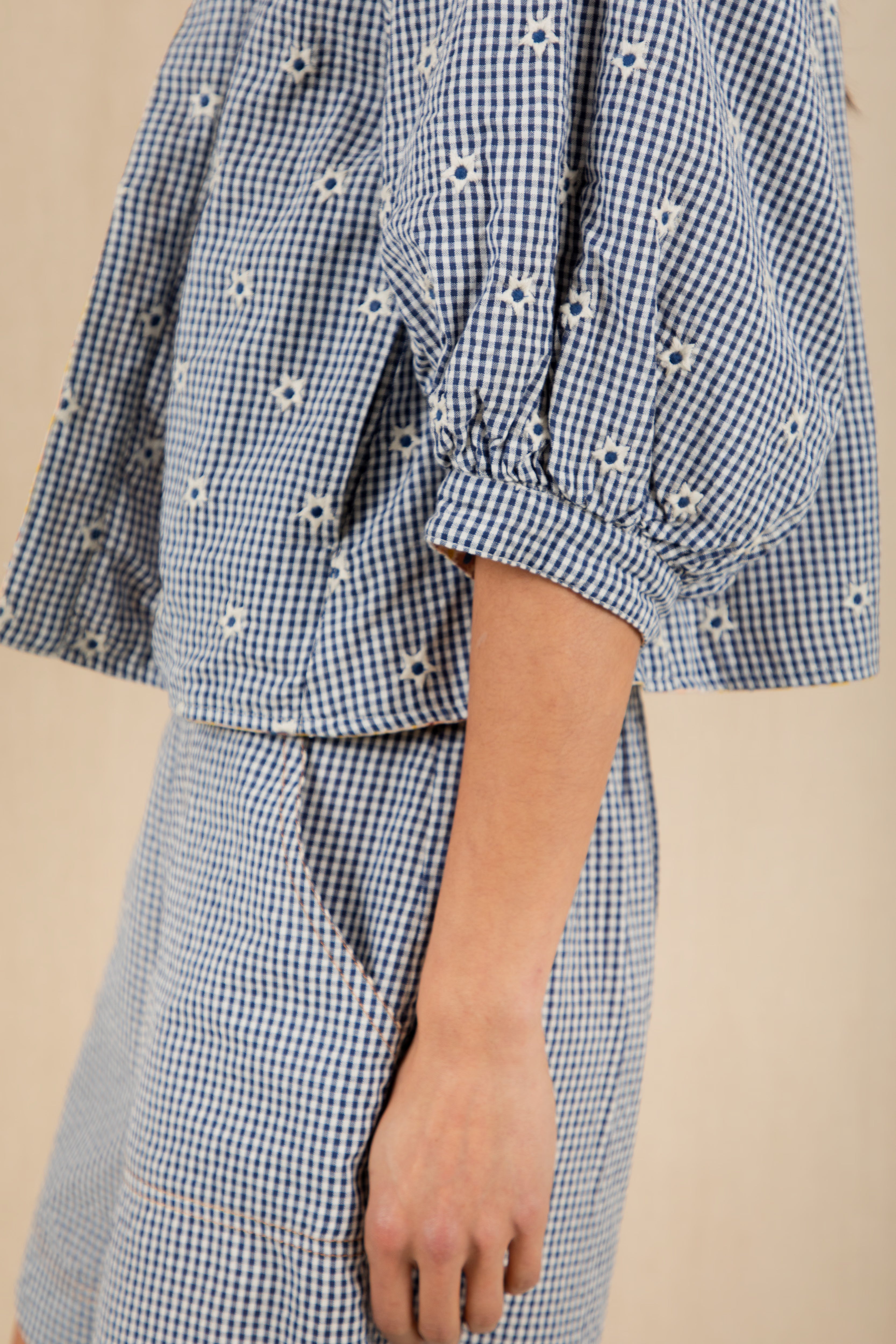 Bonte Vida Reversible Jacket - Navy/Lemon Zest