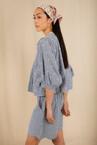 Bonte Vida Reversible Jacket - Navy/Lemon Zest