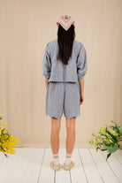 Bonte Vida Reversible Jacket - Navy/Lemon Zest