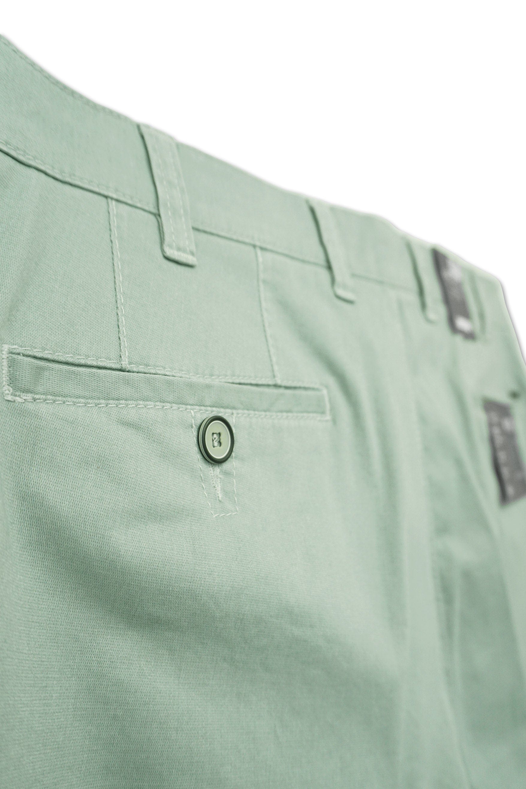 Bruhl Leeds Stretch Travel Waist Trousers - Reed Green