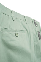 Bruhl Leeds Stretch Travel Waist Trousers - Reed Green