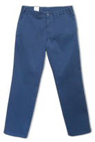 Bruhl Leeds Stretch Waist Supersoft Chinos - Mid Blue