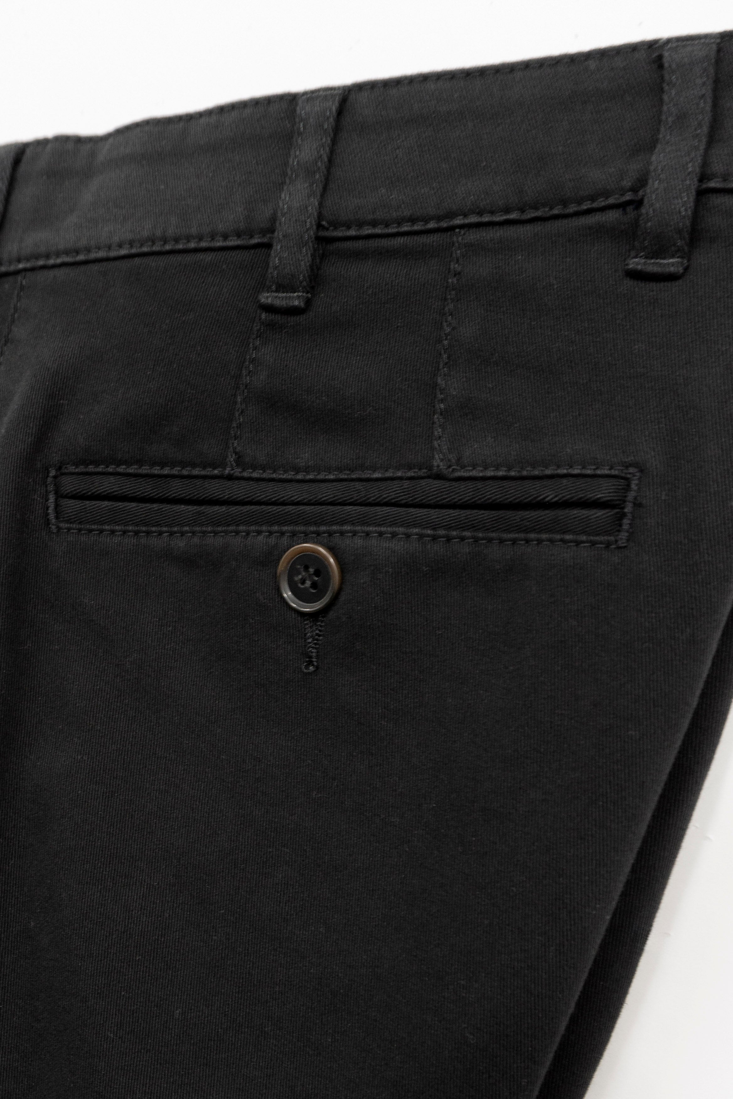 Bruhl Palma B Cotton Stretch Supersoft Chinos - Black